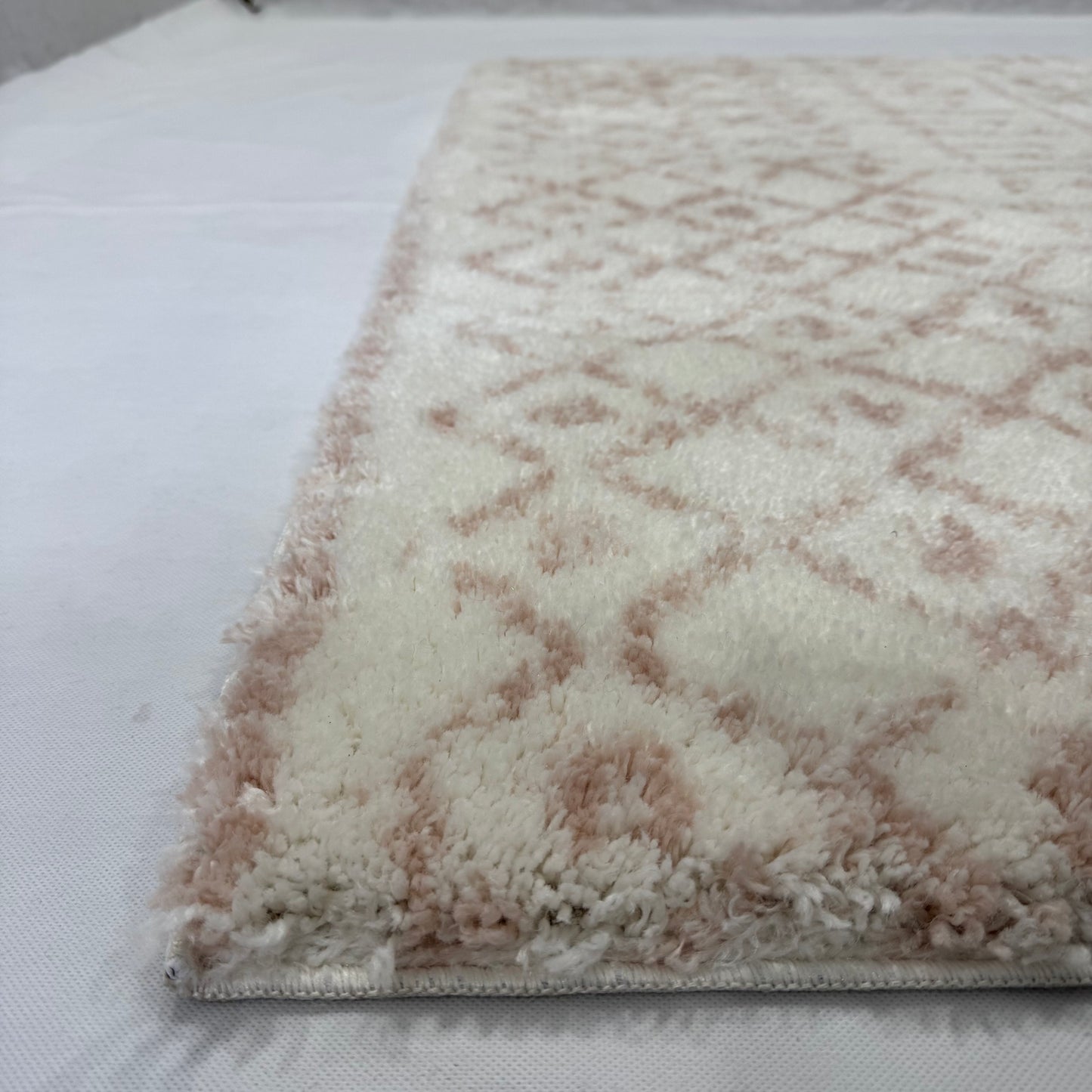 5ft x 8ft Persian Shaggy Rug - Koshani Puffy Design | Soft Synthetic Wool, Luxurious Comfort