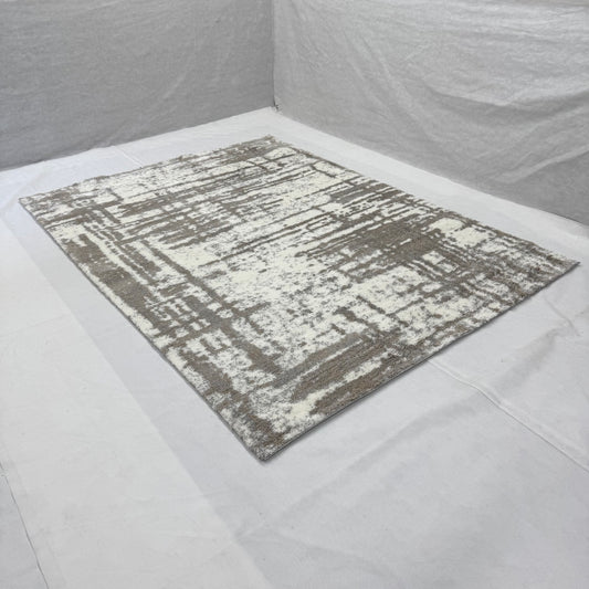 7ft x 9ft Modern Shaggy Persian Rug - Koshani Puffy, Abstract Pattern, Synthetic Wool