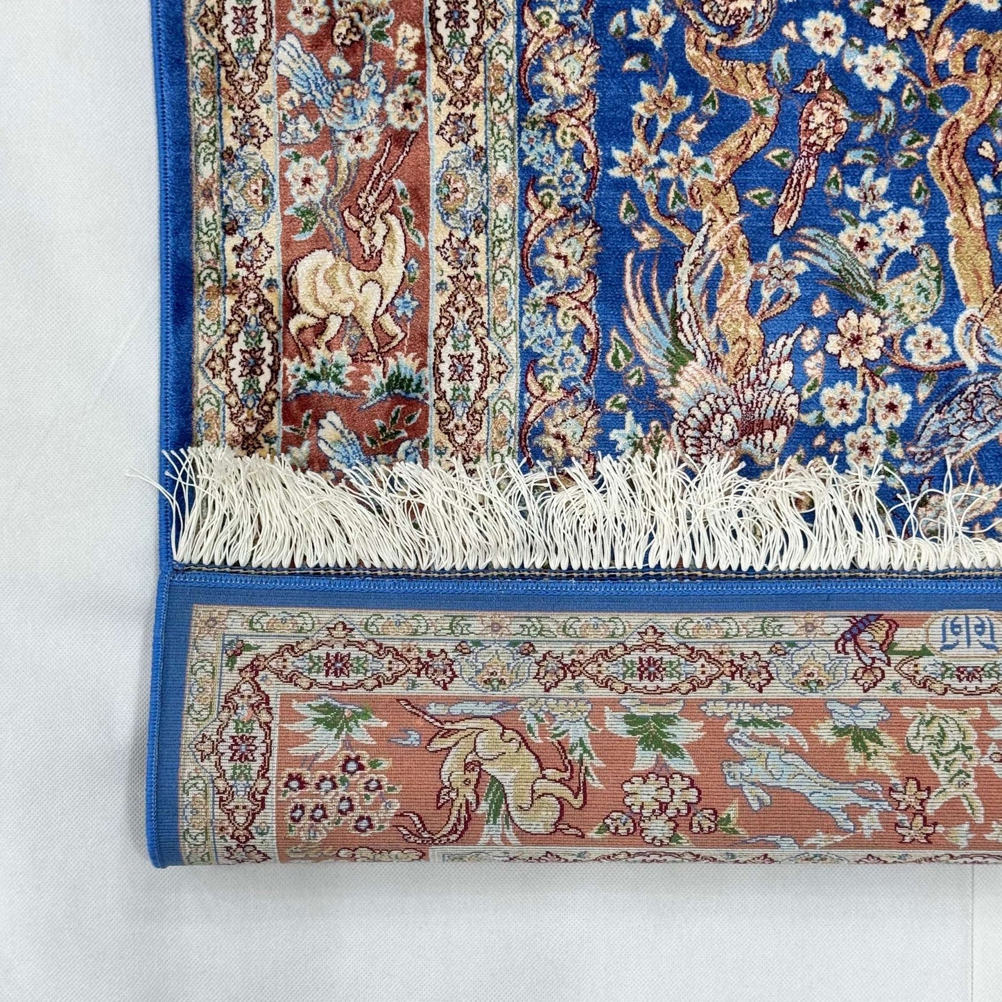 Persian Silk Garden of Paradise Rug 2.5 ft x 4 ft | 1600 Reed