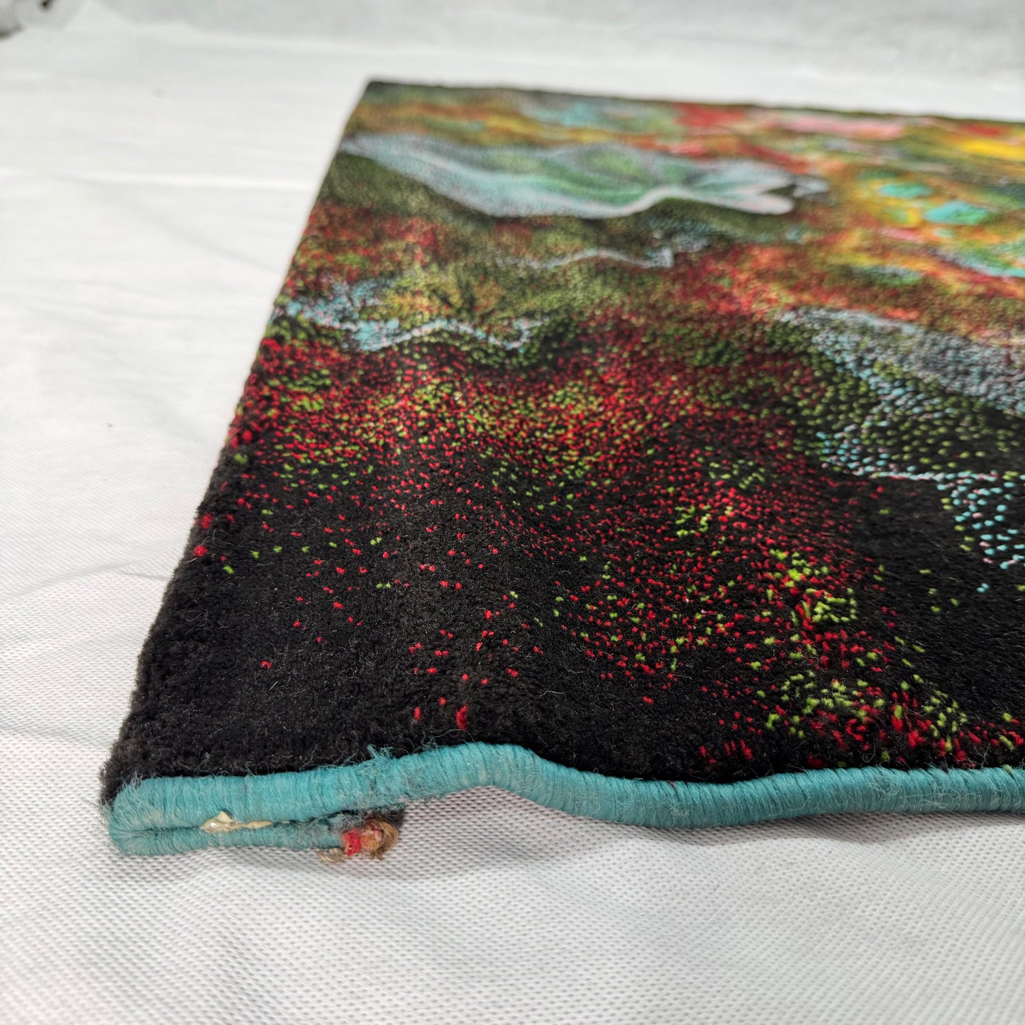 5 ft x 8 ft Persian Rug - Isfahan Bloom Collection - Multicolor Floral Abstract Design