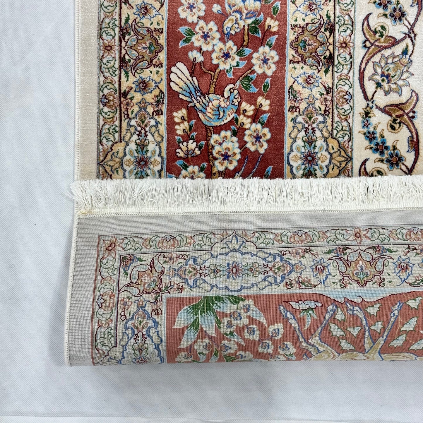 Persian Silk Paradise Garden Rug 5 ft x 8 ft | 1600 Reed Pure Silk