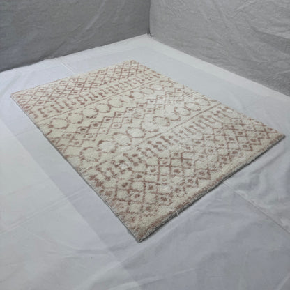 5ft x 8ft Persian Shaggy Rug - Koshani Puffy Design | Soft Synthetic Wool, Luxurious Comfort