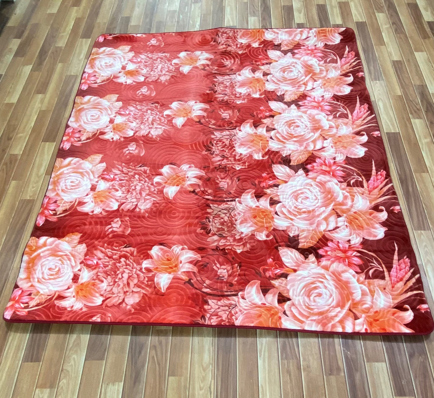 6 ft x 8 ft - Area Rug - Chinese - L X 1 - Red Wine
