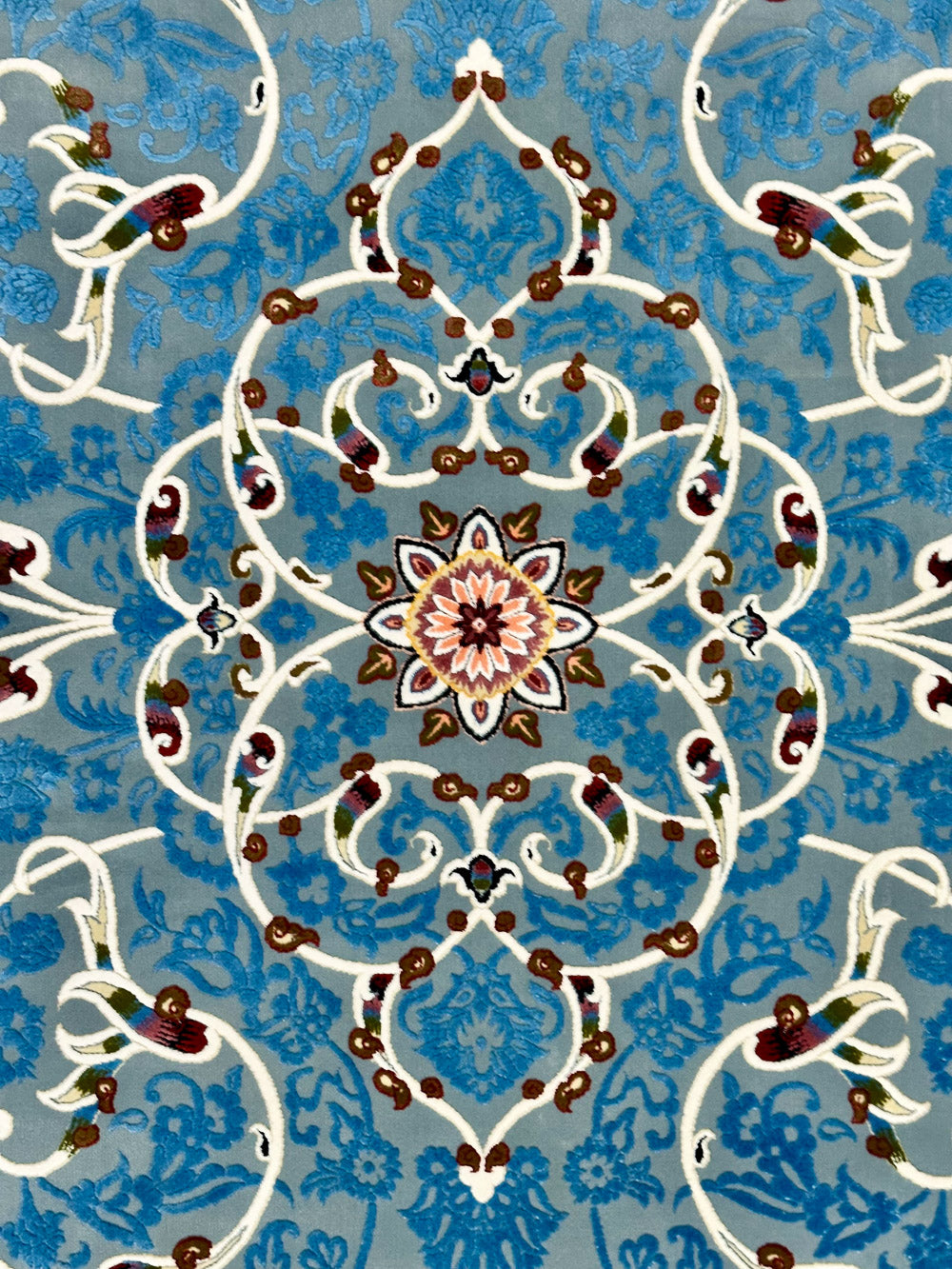 8 ft x 11 ft - Area Rug - Persian 1000 Reeds - Farsh Qaitham 1 - Tortoise and Multi Colors