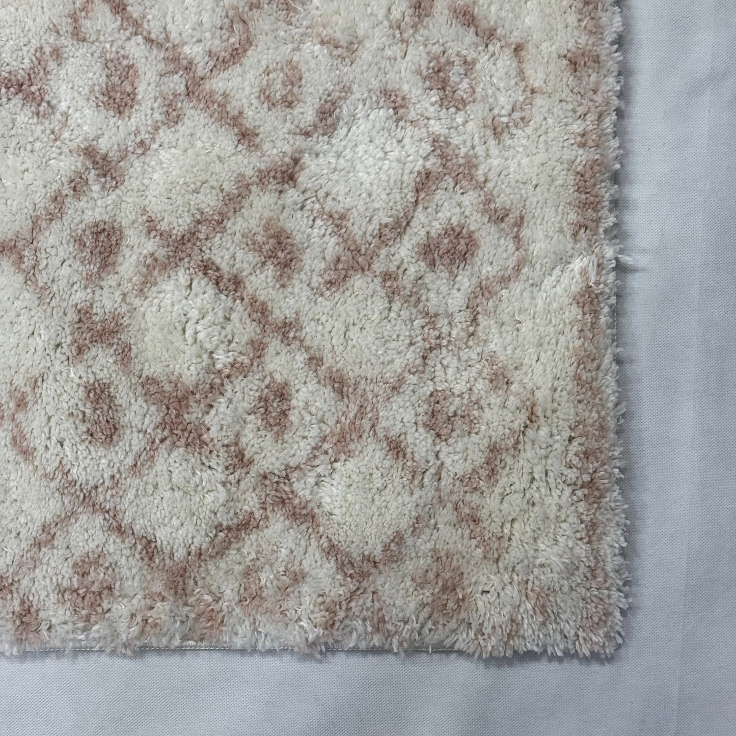 5ft x 8ft Persian Shaggy Rug - Koshani Puffy Design | Soft Synthetic Wool, Luxurious Comfort