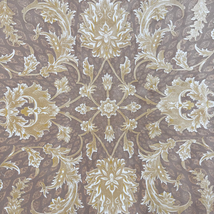 Persian Silk Rug 10 ft x 13 ft | Beheshti Tabriz 1200 Reeds | Rose Gold Luxury Floral Design