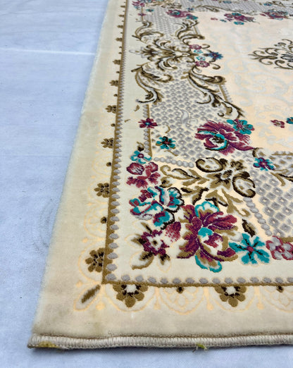5 ft x 8 ft - Area Rug - Persian 700 Reeds - Sepas 1 - Beige and Multi Colors