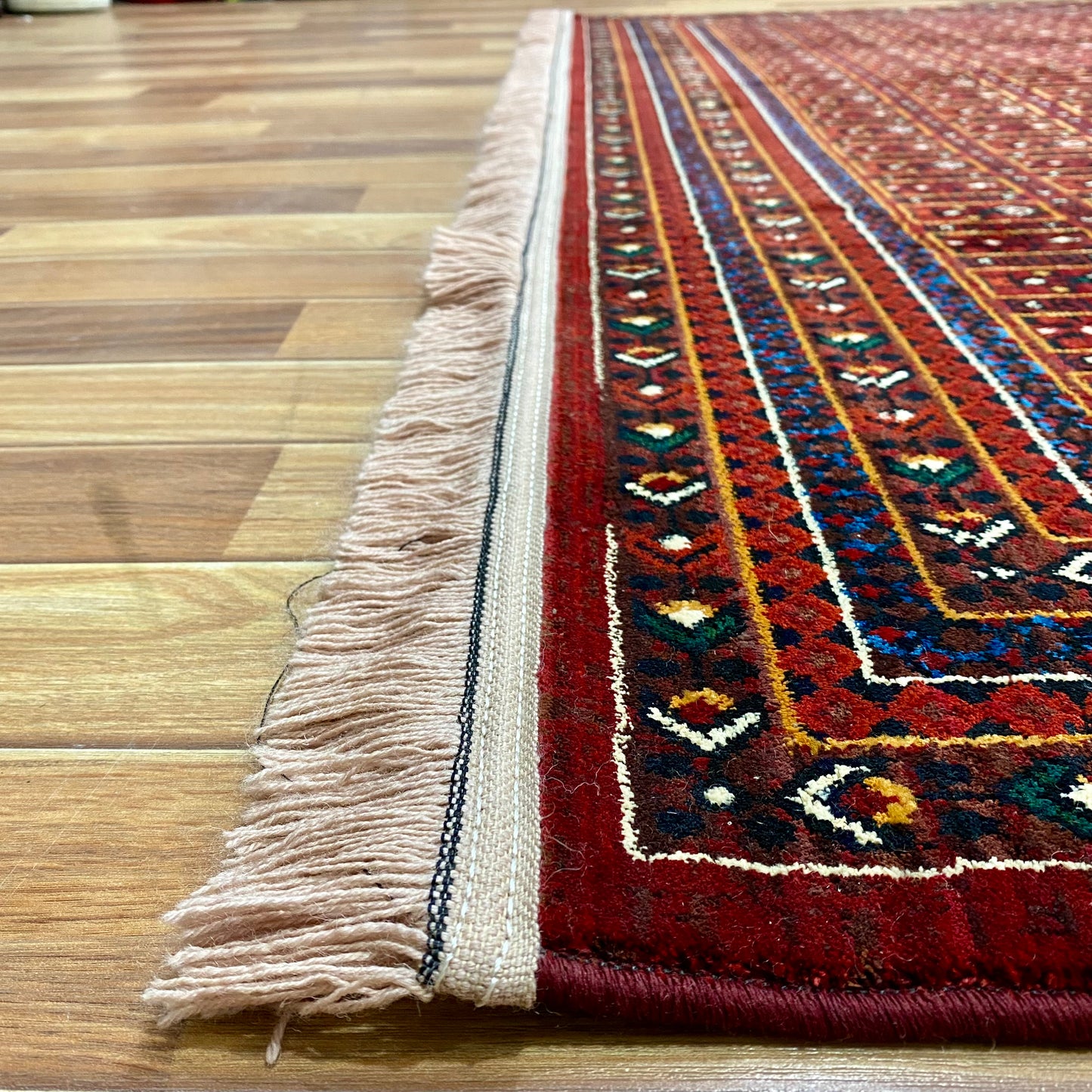 7 ft x 10 ft - Area Rug - Persian Baluchi 3 - Red Wine - Timeless Beauty for Your Home