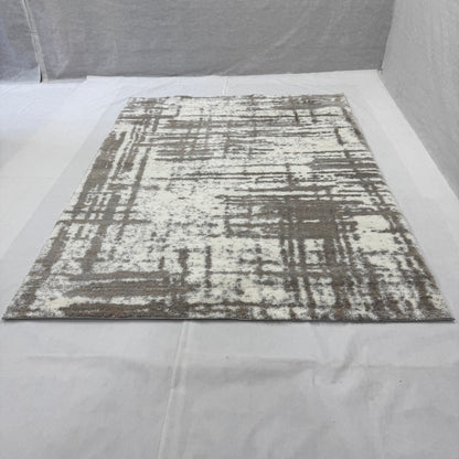 7ft x 9ft Modern Shaggy Persian Rug - Koshani Puffy, Abstract Pattern, Synthetic Wool