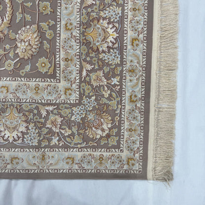 Persian Beheshti Rug – Bamboo Silk – 10×13 ft – 1500 Reeds – Blush Taupe