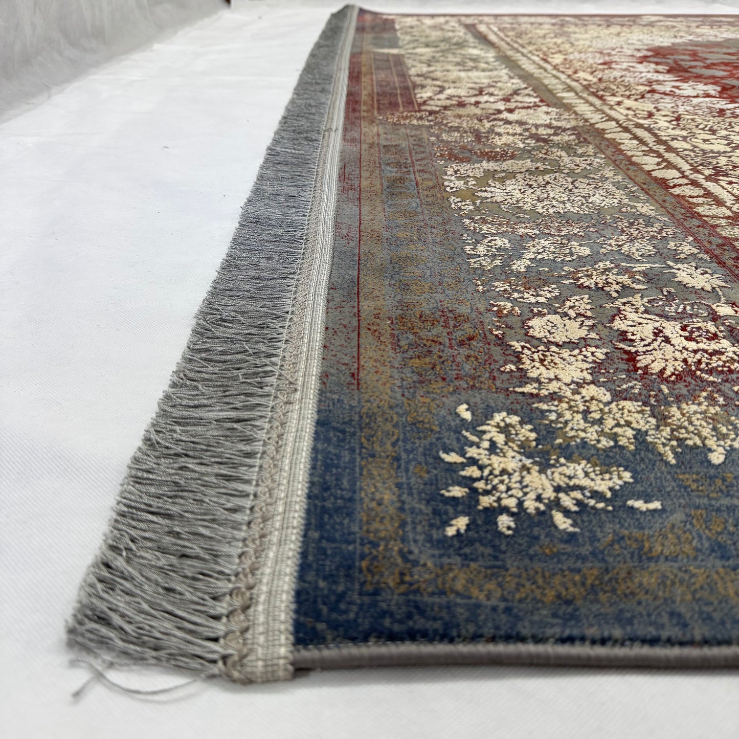 8 ft x 11 ft Persian Rug - Beheshti Tabriz 1200 Reeds Elegant Silk & Cotton Vintage Medallion