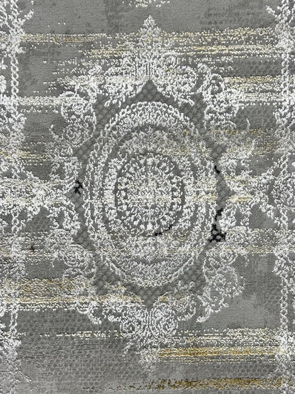 2.5 ft x 10 ft - Runner - Persian - Silky III 4 - Grey