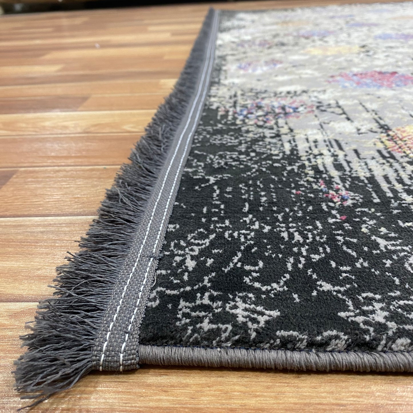 Luxurious 7 ft x 10 ft Persian Area Rug - Mahromah 8 - Black and Grey - Superior Comfort & Elegant Style Accent