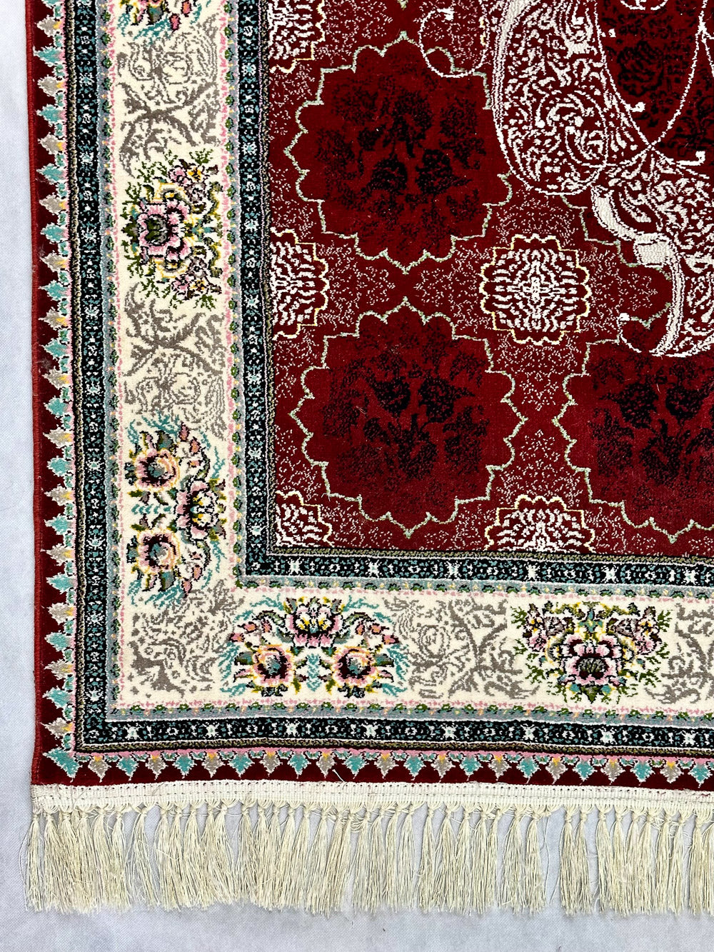 5 ft x 8 ft - Area Rug - Persian 700 Reeds - Avizeh 9 - Red Wine and Multi Colors