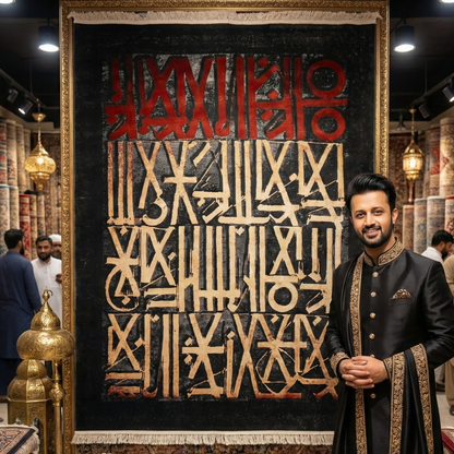 Stylish 7 ft x 10 ft Persian Area Rug - Mahromah 6 - Black and Gold - Superior Comfort & Modern Contemporary Accent