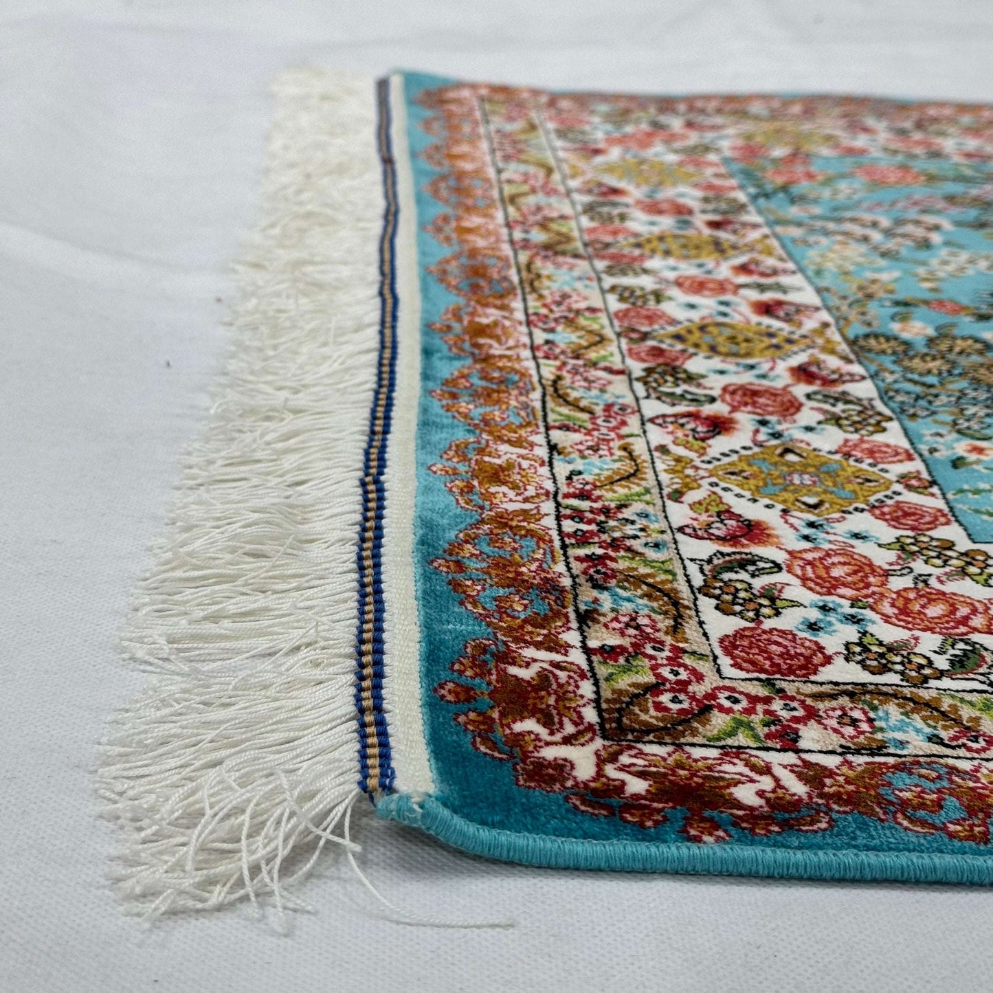 Persian Silk Tree of Life Rug 2.5 ft x 4 ft | Pure Silk Abresham 1600 Reeds