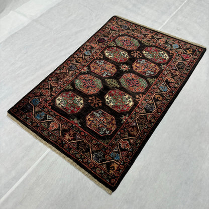 Stunning Handmade Chobi Rug - 3 ft x 5 ft | Exquisite Afghan Craftsmanship