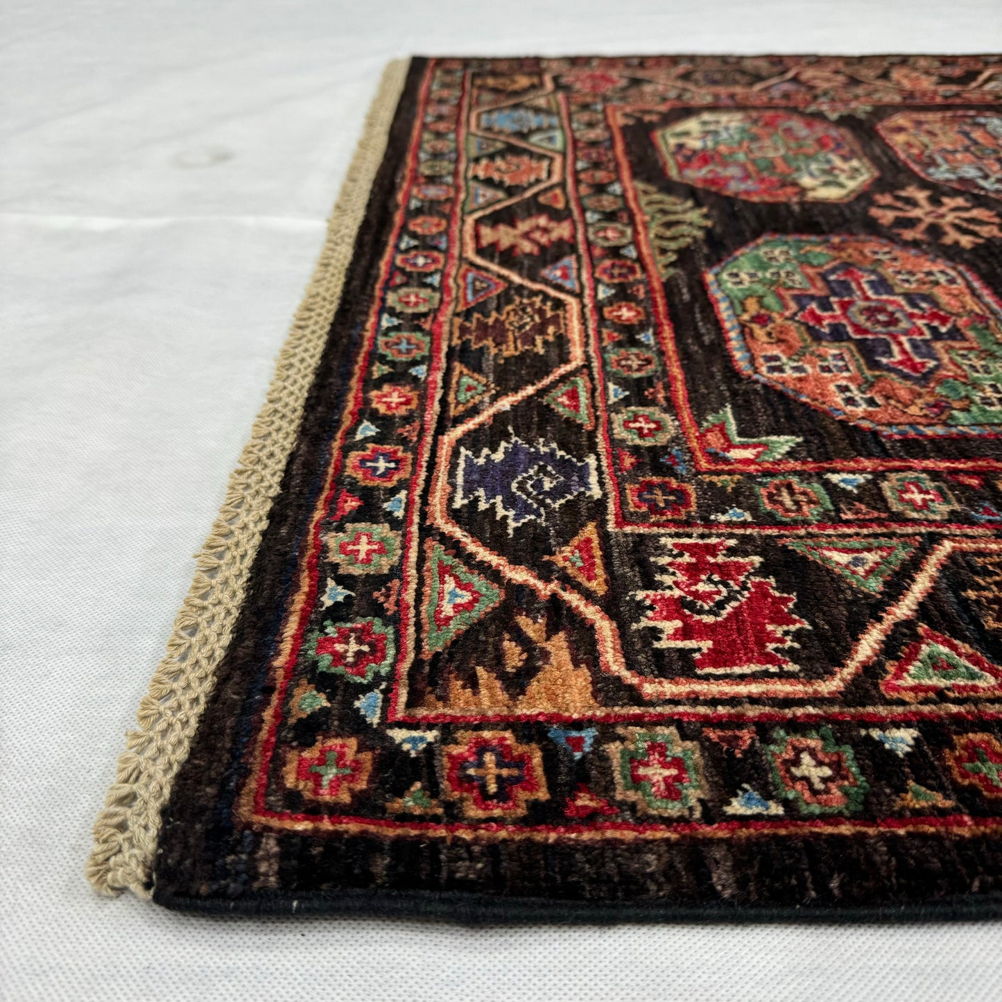 Stunning Handmade Chobi Rug - 3 ft x 5 ft | Exquisite Afghan Craftsmanship