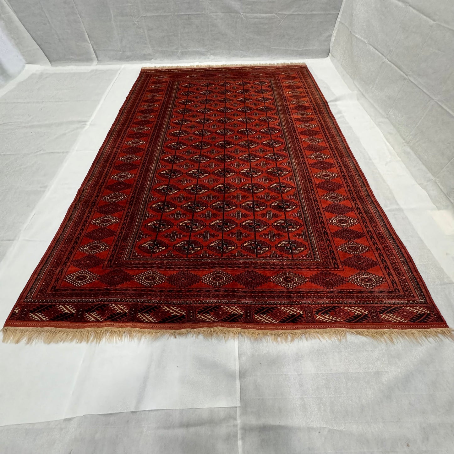 Handmade Afghan Wool Rug - 7 ft x 9.5 ft | Khal Muhammadi Design | Durable, Luxurious, Eco-Friendly