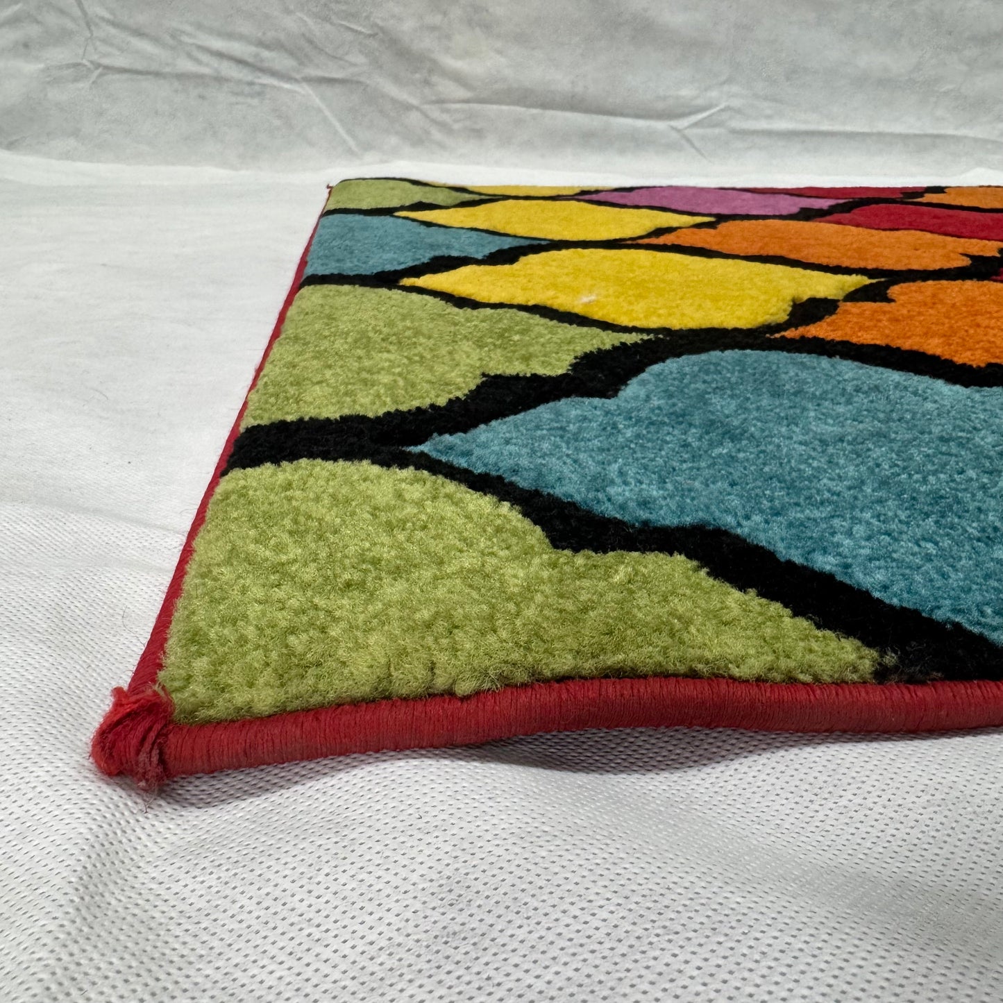 3 ft x 5 ft Turkish Rug - Istanbul Mosaic Collection - Multicolor Modern Luxury