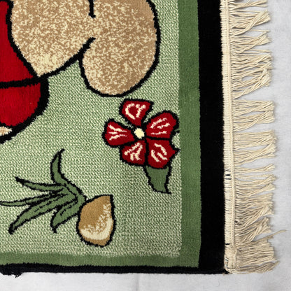 3 ft x 7 ft Persian Rug - Shiraz Joy Collection - Multicolor Kids Cartoon Design