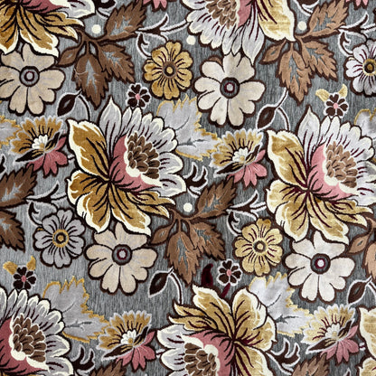 5 ft x 8 ft Persian Silky Rug - Nain Blossom Collection - Multicolor Floral Luxury Carpet