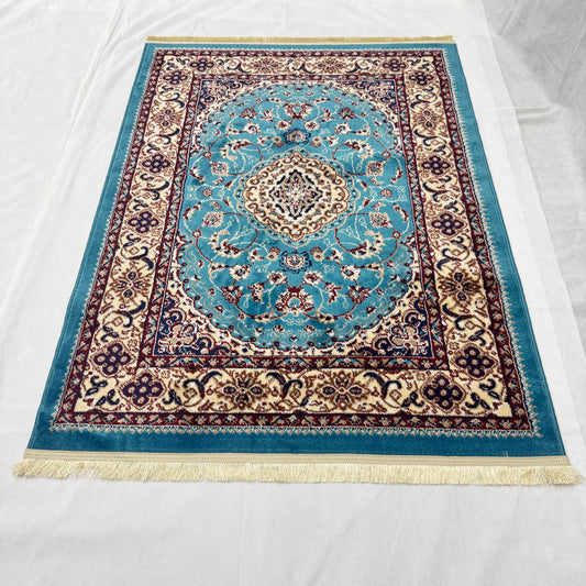 Turkish Rug – Sultanah Collection – Turquoise Elegance
