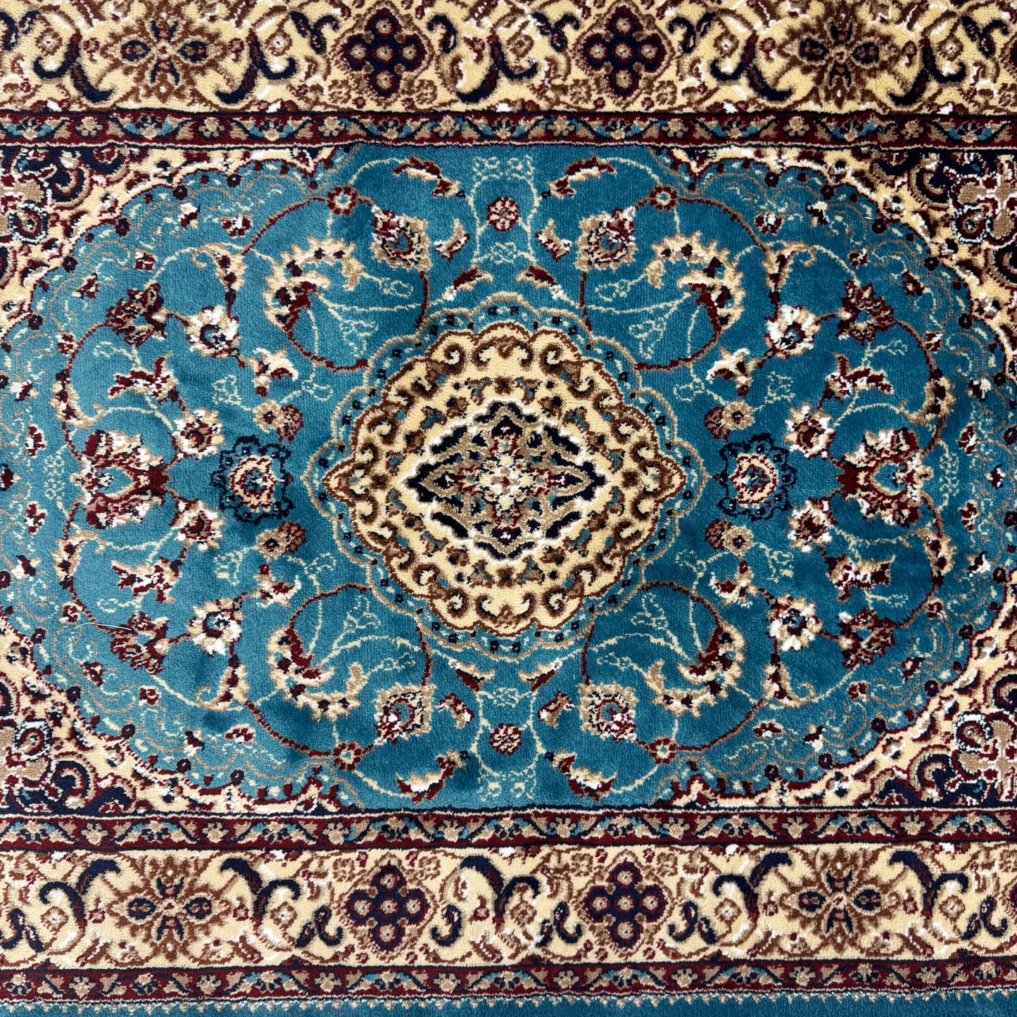 Turkish Rug – Sultanah Collection – Turquoise Elegance