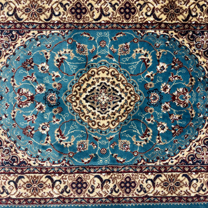 Turkish Rug – Sultanah Collection – Turquoise Elegance