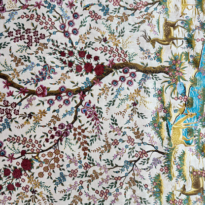 Persian Tree of Life Silk Rug 7 ft x 10 ft | Pure Silk Abresham 1600 Reed