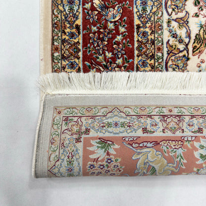 Persian Silk Garden of Paradise Rug 3 ft x 5 ft | 1600 Reeds