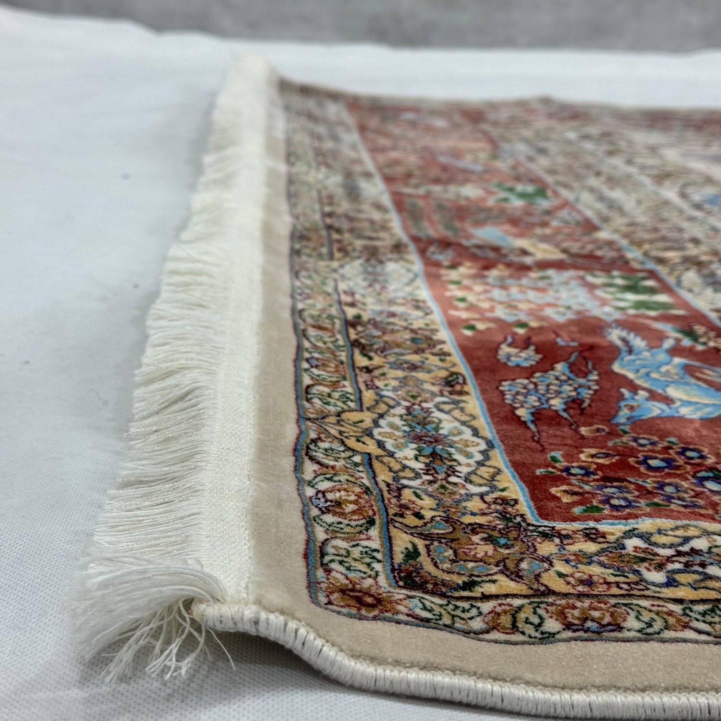 Persian Silk Paradise Garden Rug 5 ft x 8 ft | 1600 Reed Pure Silk