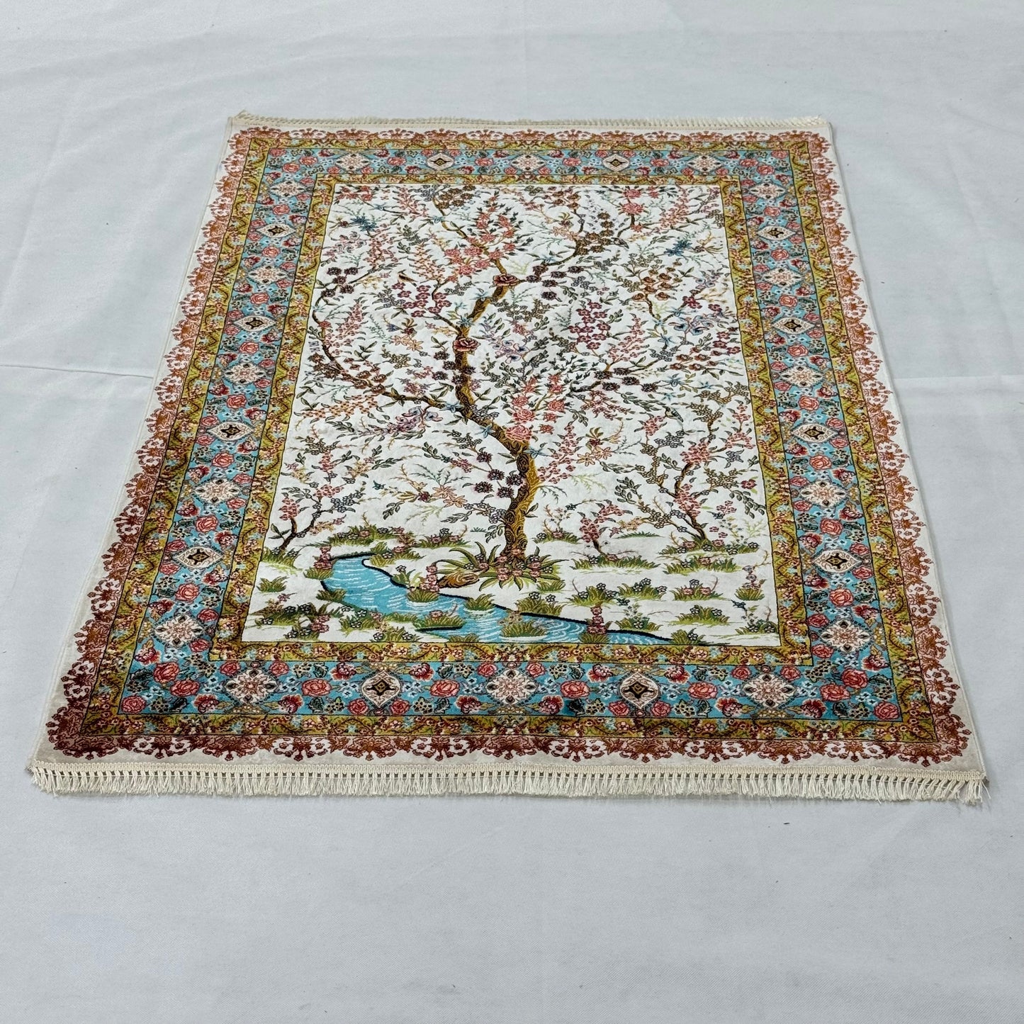 Persian Silk Tree of Life Rug 3 ft x 5 ft | 1600 Reeds