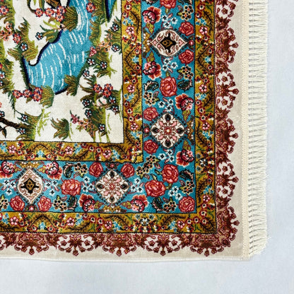 Persian Silk Tree of Life Rug 3 ft x 5 ft | 1600 Reeds