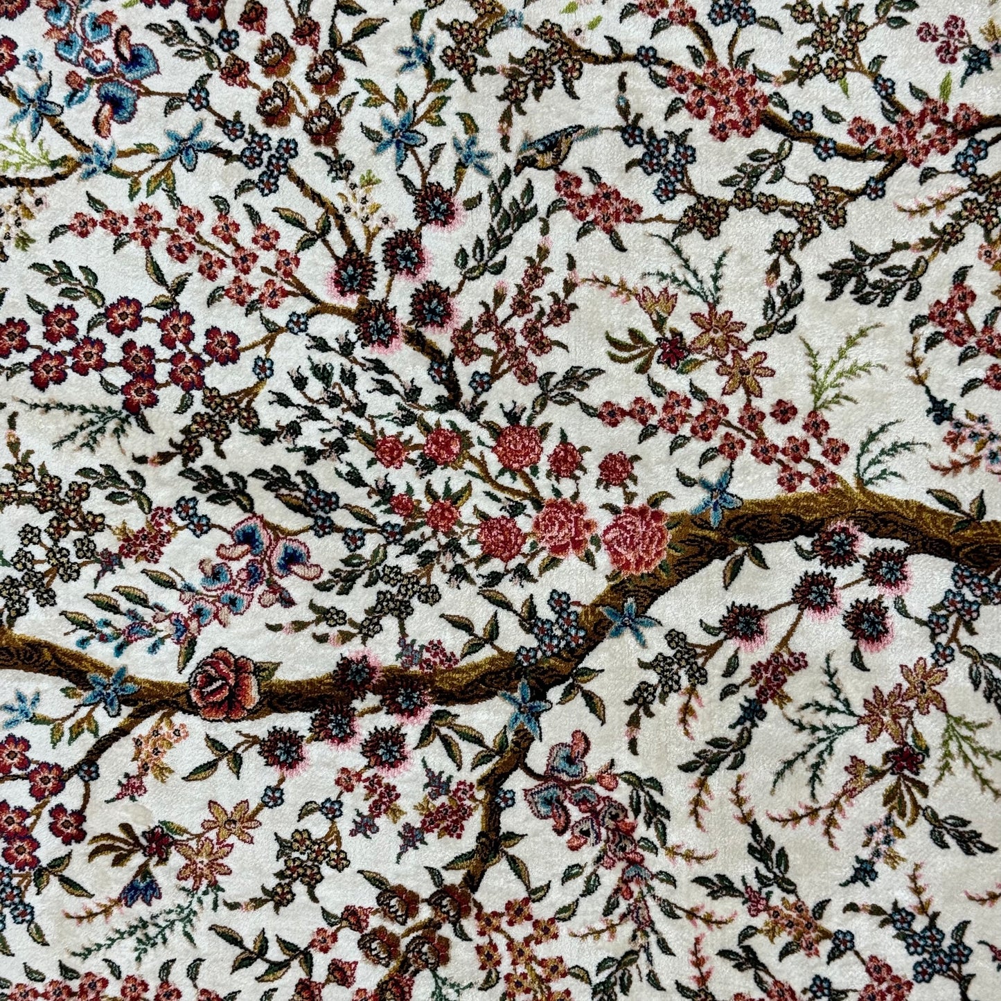 Persian Silk Tree of Life Rug 3 ft x 5 ft | 1600 Reeds