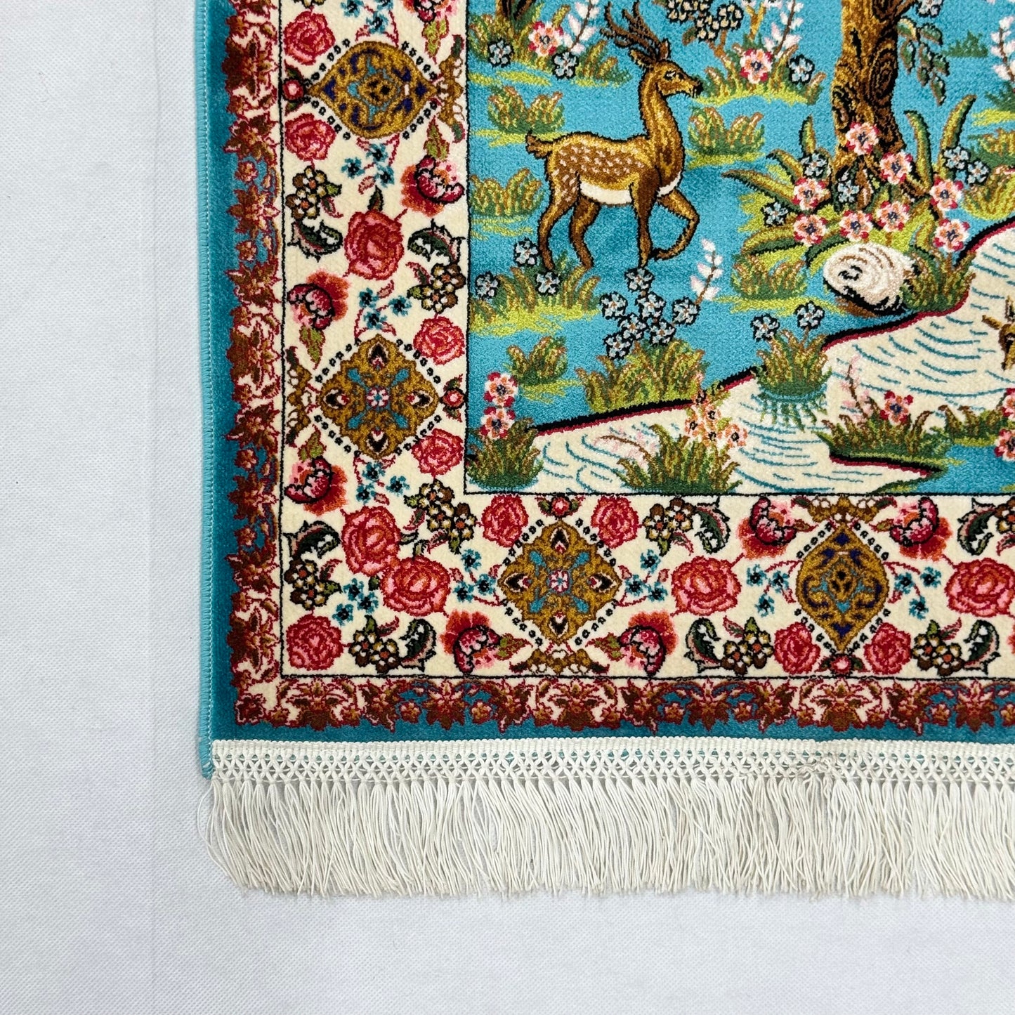 Persian Silk Garden of Paradise Rug 2 ft x 3 ft | 1600 Reed