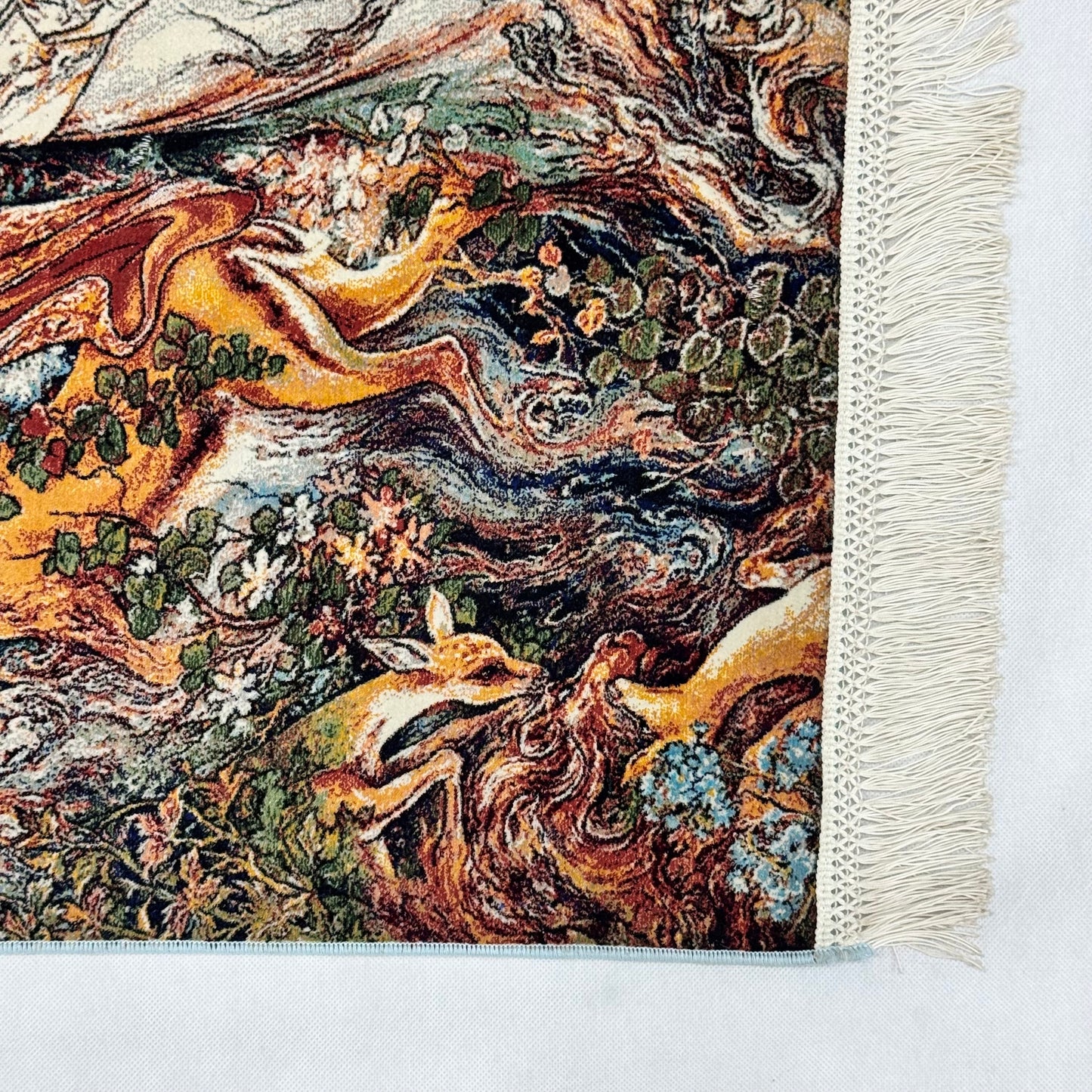 Persian Silk Garden of Paradise Rug 2 ft x 3 ft | 1600 Reeds