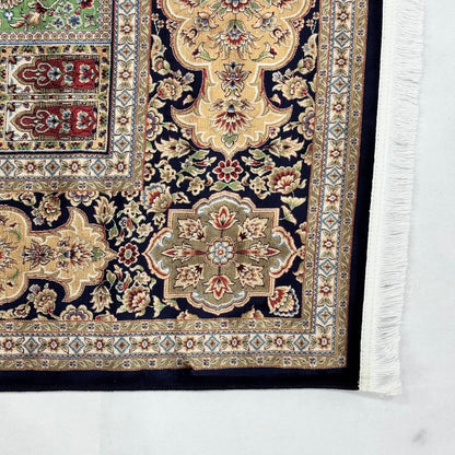 Persian Bagh Garden Panel Pure Silk Abresham Rug 7 ft x 10 ft | 1600 Reed