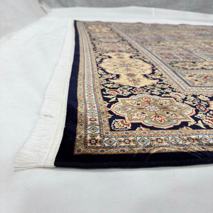 Persian Bagh Garden Panel Pure Silk Abresham Rug 7 ft x 10 ft | 1600 Reed
