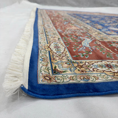 Persian Silk Tree of Life Rug 7 ft x 10 ft | 1600 Reed Pure Silk Abresham