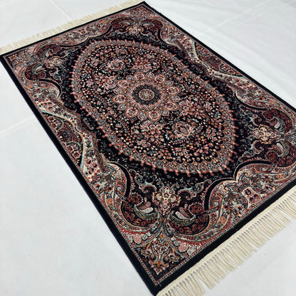 4 ft x 6 ft Persian Acrylic Rug, 700 Reed Machine-Made Carpet