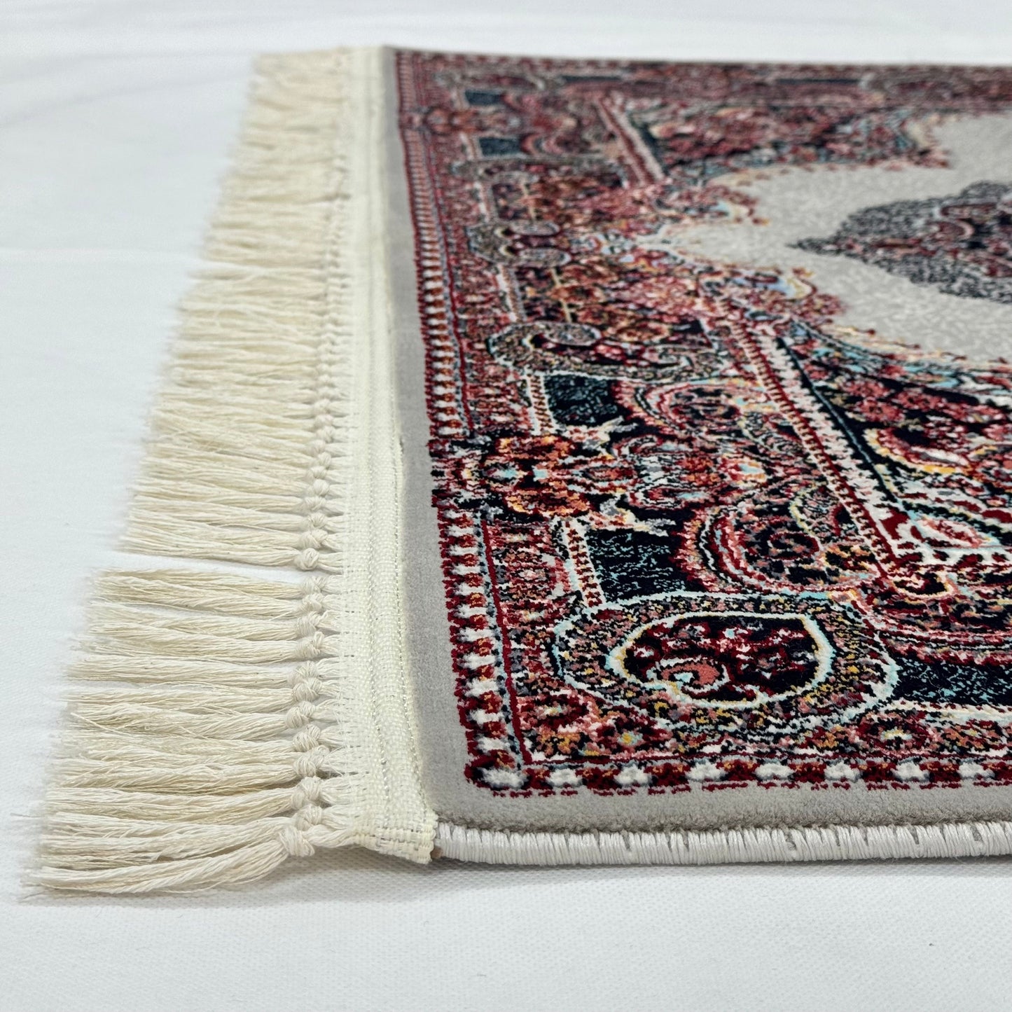 4 ft x 6 ft Persian Acrylic Rug | 700 Reed Floral Medallion Carpet