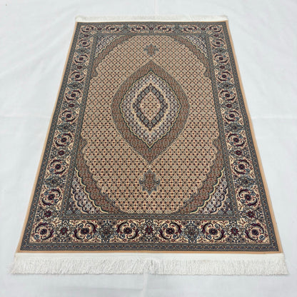 Persian Silk Mahi Medallion Rug 3 ft x 5 ft | 1600 Reeds