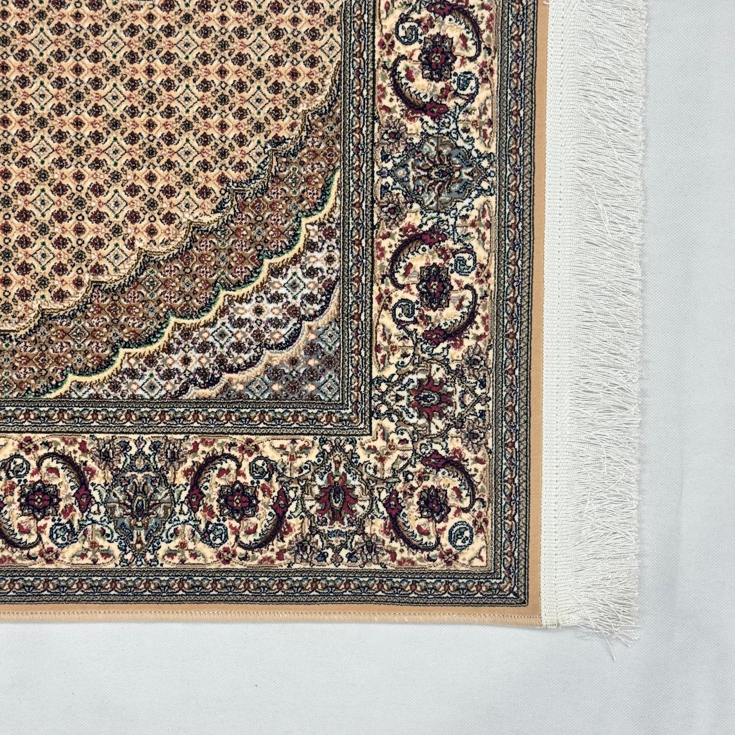 Persian Silk Mahi Medallion Rug 3 ft x 5 ft | 1600 Reeds