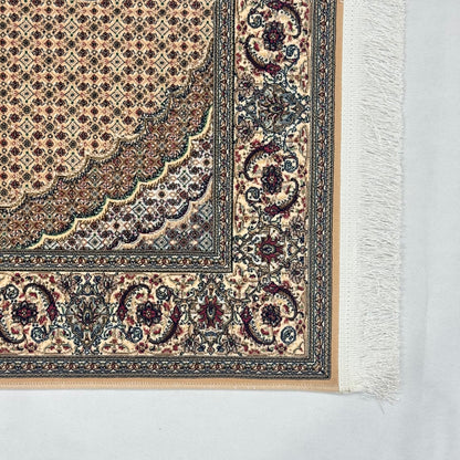 Persian Silk Mahi Medallion Rug 3 ft x 5 ft | 1600 Reeds