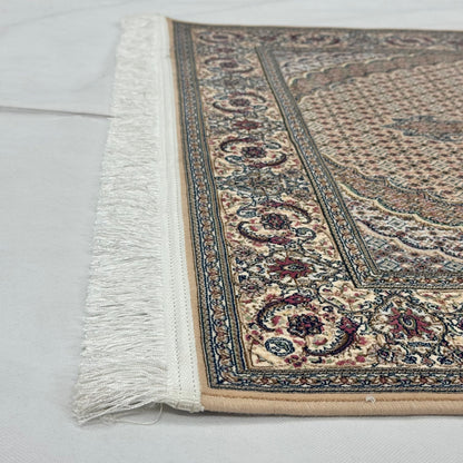 Persian Silk Mahi Medallion Rug 3 ft x 5 ft | 1600 Reeds