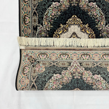 3 ft x 5 ft Persian 1200 Reed Acrylic Rug – Iranian Medallion Carpet